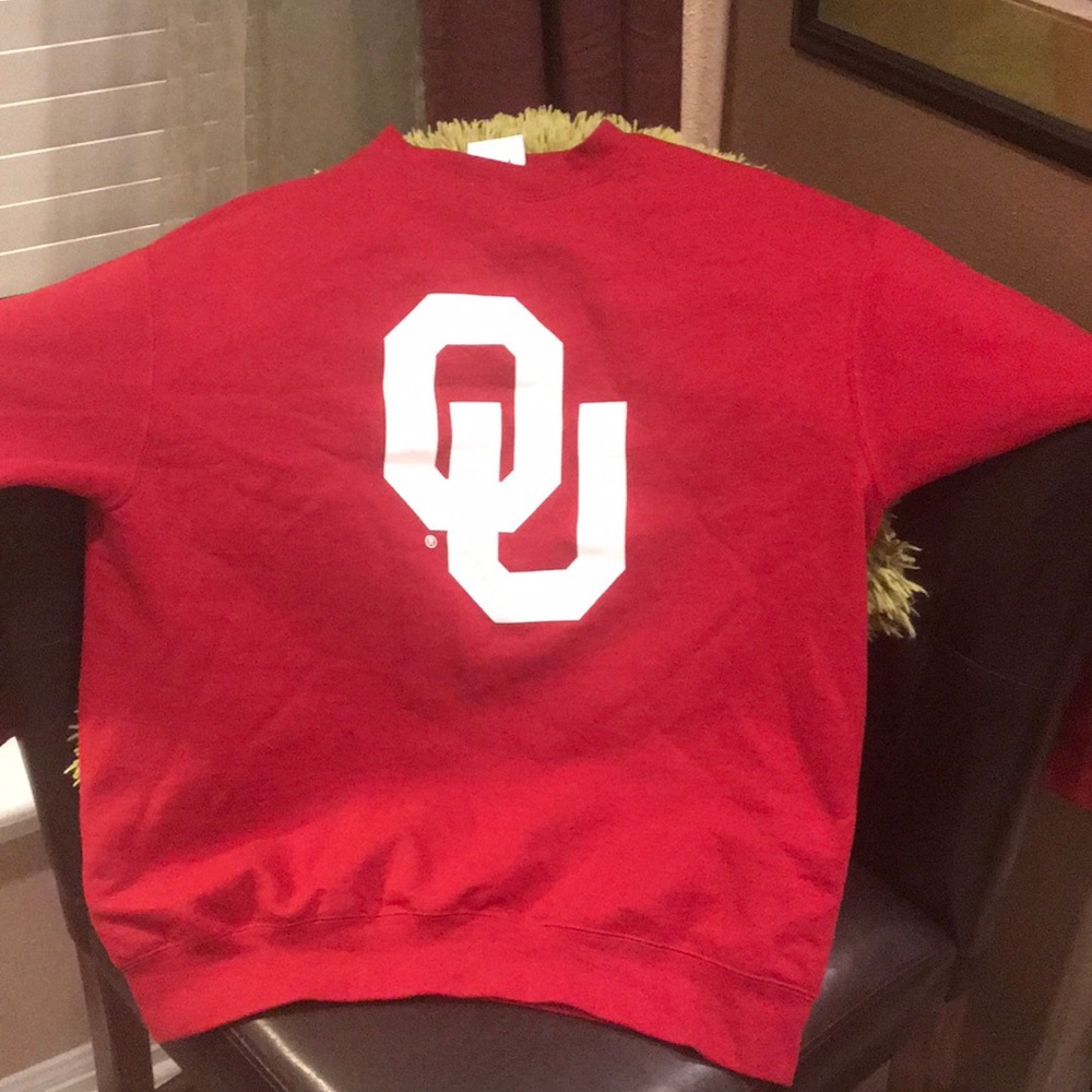 XL Champion Red OU oklahoma sooners sweatshirt